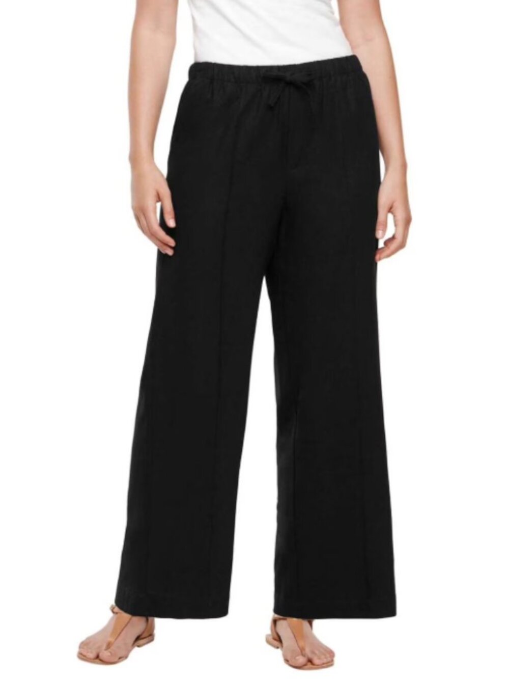 Gap Women's Linen Blend Pull-On Pant